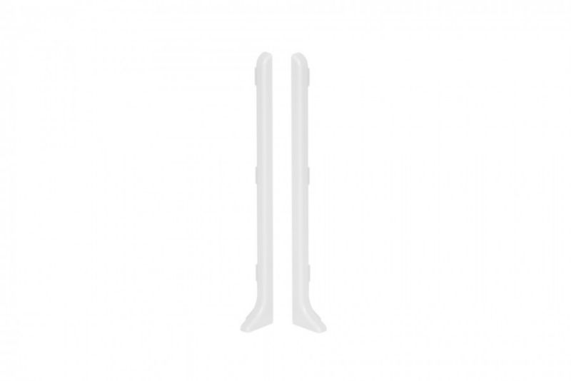 Zaślepka do listwy Cezar aluminiowej biały mat 10x100x0,5mm PVC 1 kpl.