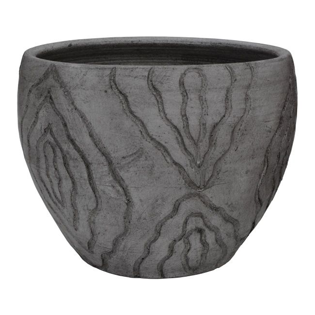 Doniczka Palermo niska 21,5 x 16,5 cm