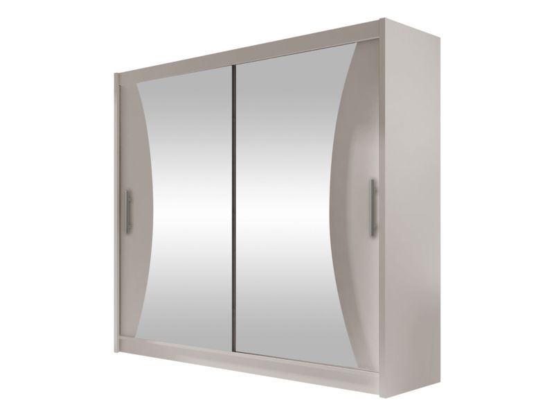Szafa MIRJAN 24 z drzwiami przesuwnymi London V kaszmir/lustro 1 szt.