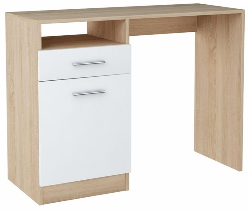 Biurko Matkam szafka bodo 100 cm DSP regał ufc biały-sonoma 1 szt.