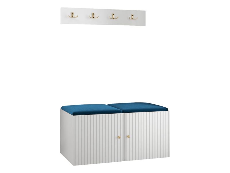 Zestaw MIRJAN 24 Orion Ryfel Slim VI biały + granatowy 1 kpl.