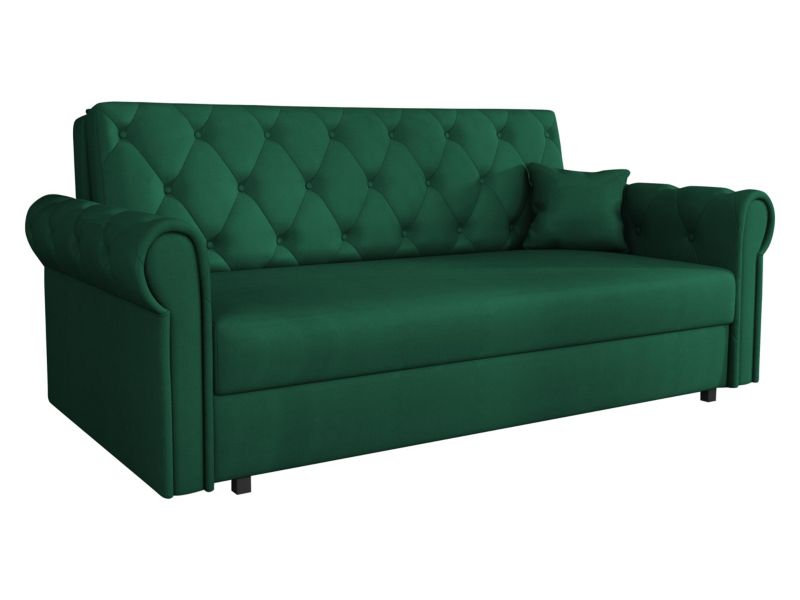 Kanapa rozkładana MIRJAN 24 Viva Roma IV butelkowa zieleń 1 szt.