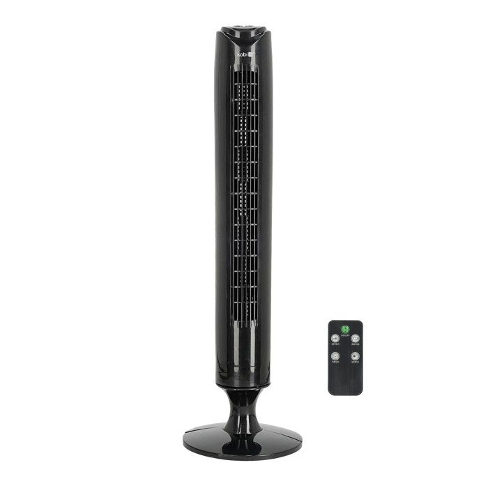 Wentylator stojący na pilota 45W Kobi 91cm 1szt.