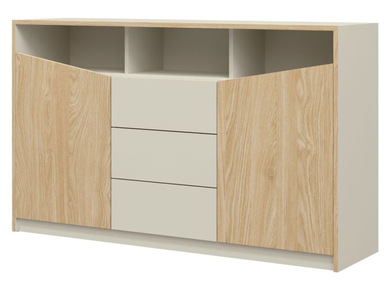 Komoda MIRJAN 24 Aston 03 szarobeżowy/dąb olejowany 1 szt.