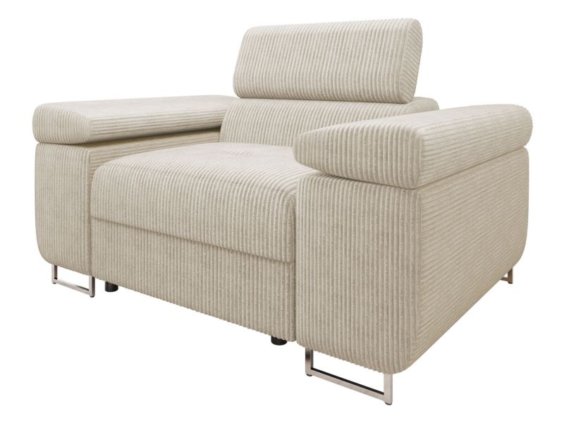 Fotel MIRJAN 24 Torezio 1 Sztruks waniliowy 1 szt.