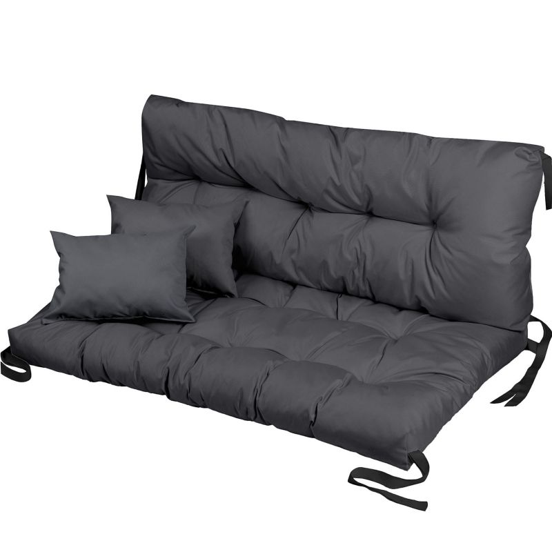 Poduszka na meble paletowe FEROCITY Grafit 120x80x50 1 szt.