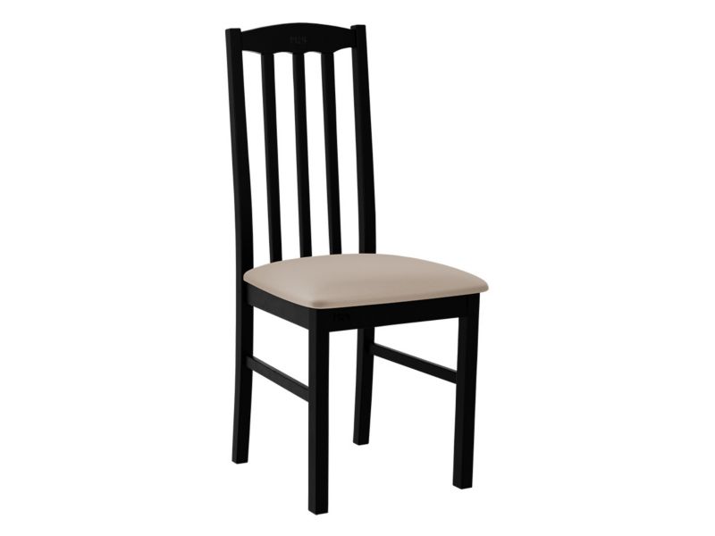 Krzesło MIRJAN 24 Bos XII czarny/jasny beż 1 szt.
