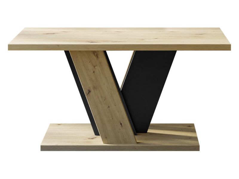 Stolik kawowy MIRJAN 24 Viney artisan / czarny 1 szt.