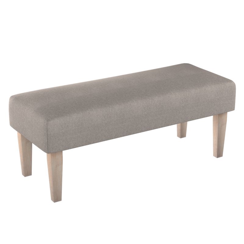 Ławka Dekoria 100 x 40 x 40 cm beżowo-szary 1 szt.