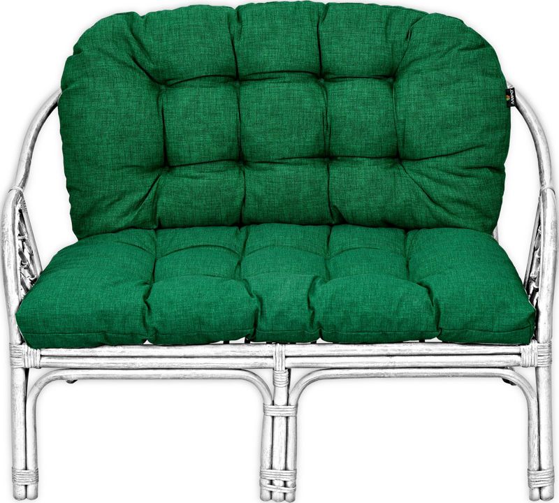 Poduszka na sofę rattanową AMPO zielony 1 szt.