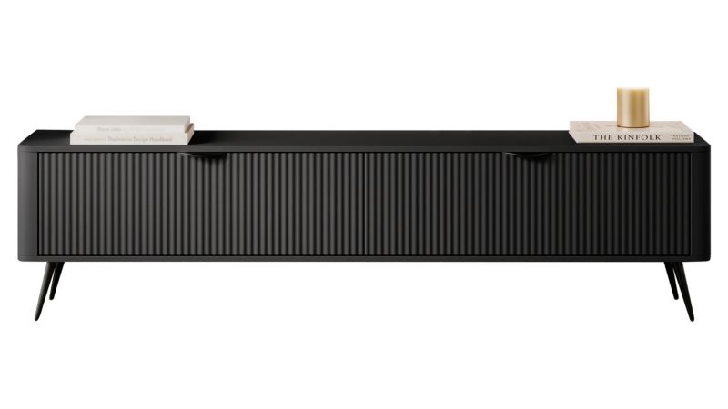 Szafka RTV MIRJAN 24 Lante 200 czarny grafit 1 szt.