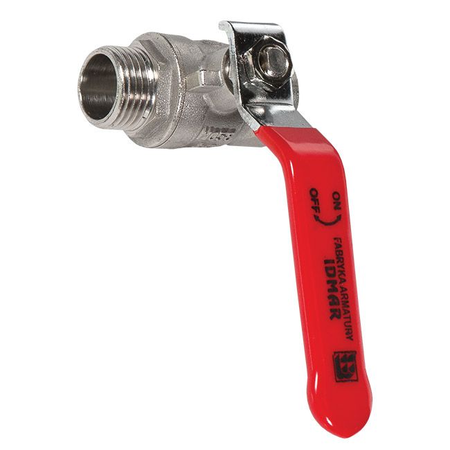 Kurek kulowy do wody Idmar Group gwint w/z 1/2"
