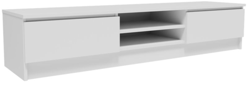 Szafka rtv Matkam stolik 2D1P160BIA komoda 160cm biała 1 szt.