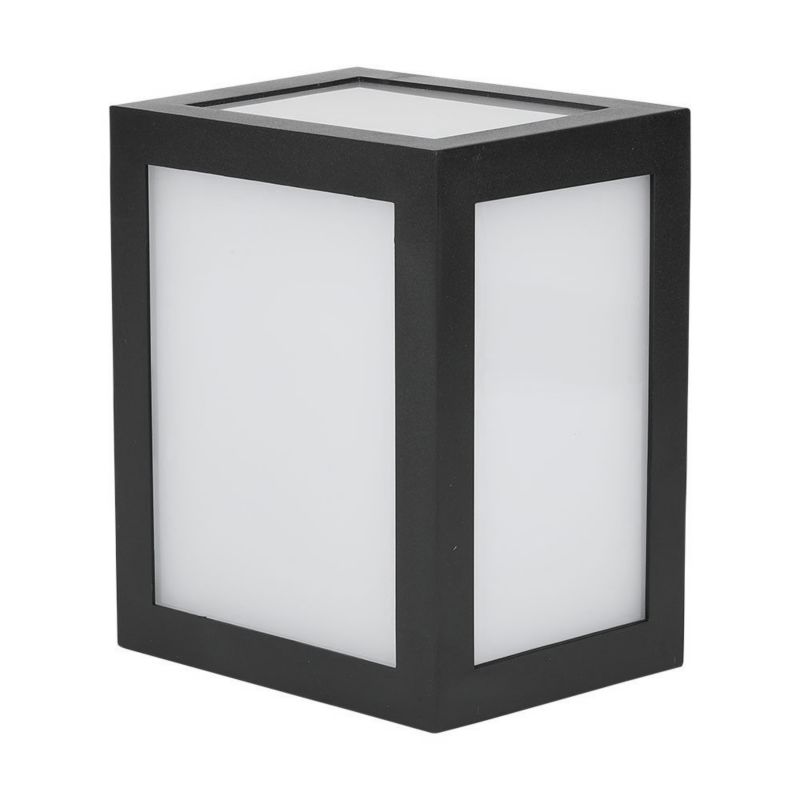 Kinkiet ścienny zewnętrzny V-TAC czarny LED 12W 4000K 1350lm IP65 wym: 16 x 13 x 10,8 cm tworzywo sztuczne - 1 szt.