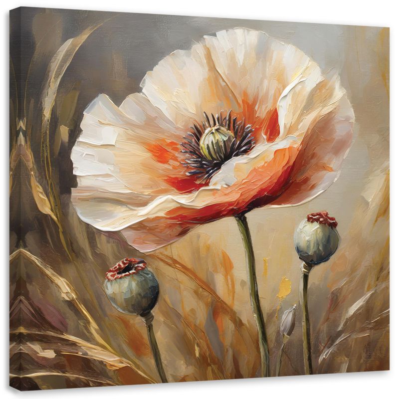 Obraz do salonu sypialni Feeby Maki jak malowane 30x30 cm 1szt