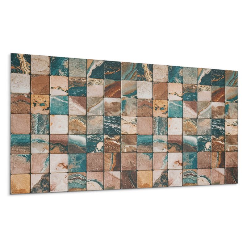 Panel samoprzylepny Wallfluent 100x50 cm Wzór mozaiki z kamiennych elementów 1 szt.