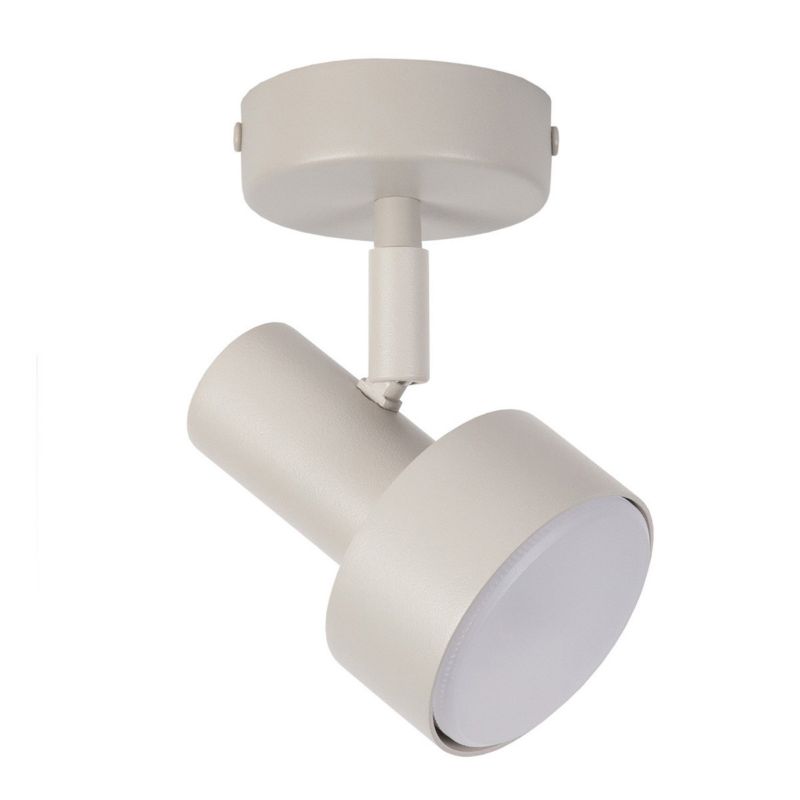 Oprawa sufitowa Sigma Lighting Mona szary beż 1 x GX53 x IP20 wym: 16 x 13 x 8 cm - 1 szt.