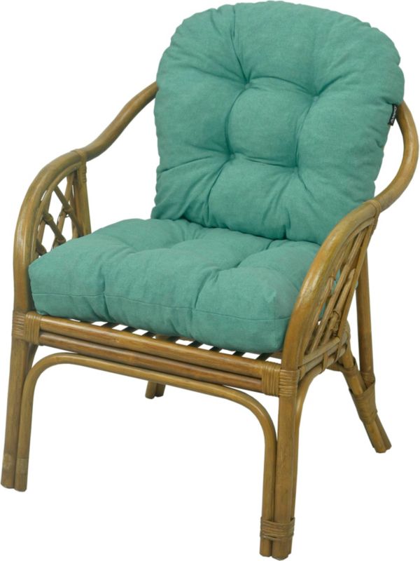 Poduszka na fotel rattanowy AMPO miętowy 1 szt.