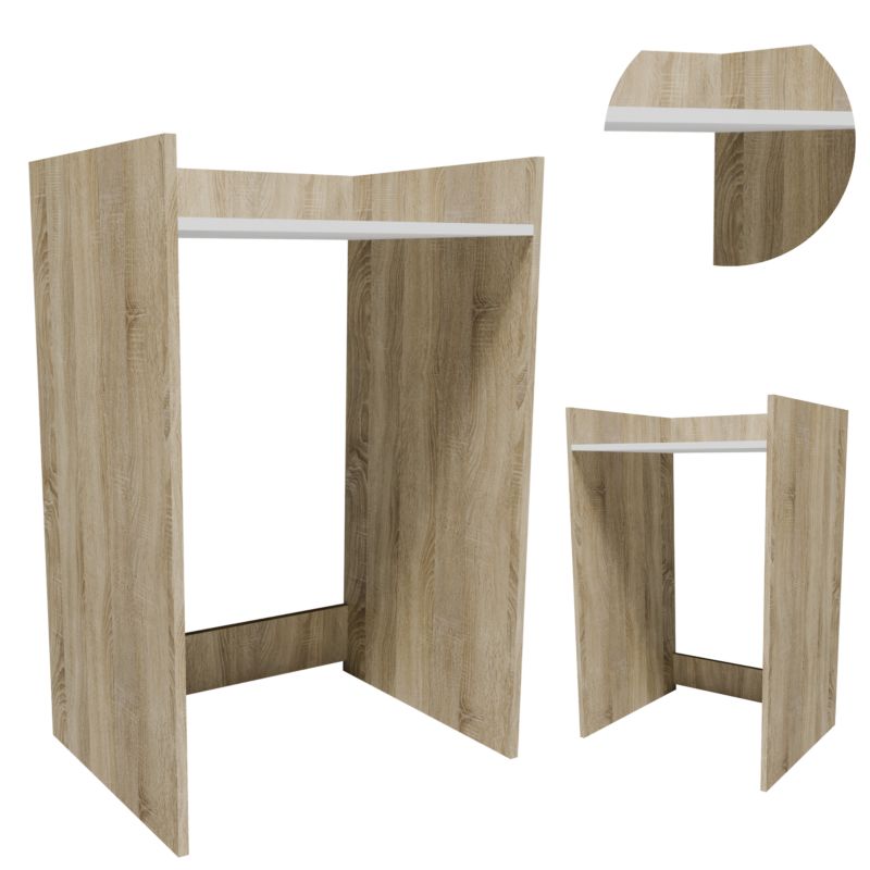 Obudowa pralki Matkam F98SOBI szafka nad pralkę 98cm dąb sonoma-biały 1 szt.