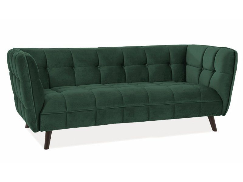 Sofa Signal CASTELLO VELVET 3 zielona 1 szt