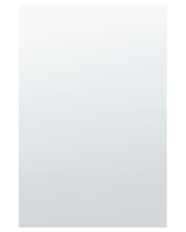 Lustro ścienne Angers 40 cm 60 cm Srebrny 1 szt.