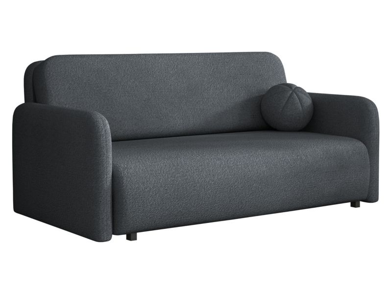 Kanapa rozkładana MIRJAN 24 Viva Sun IV ciemnoszara bukla 1 szt.