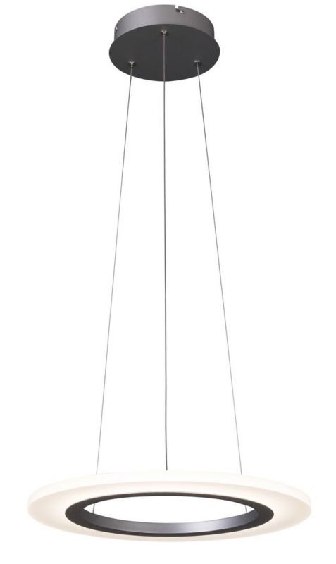 Lampa wisząca Rabalux Adrienne srebrno-przezroczysty wym: 120 x 40 x 40 cm wbudowany LED 20W 1 szt.