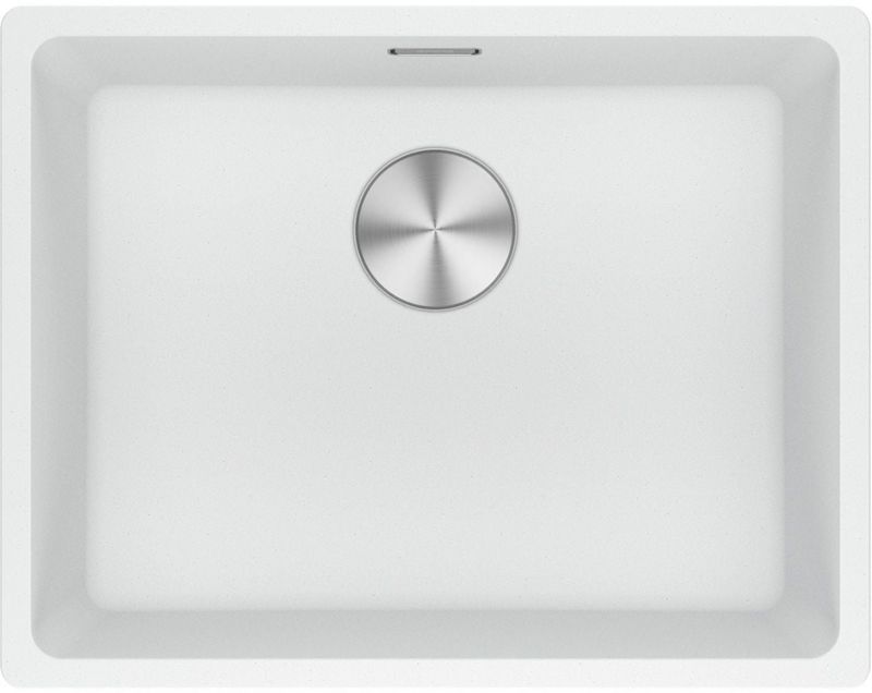 Zlewozmywak Fragranite Franke Maris biały polarny 52x40 cm odporność na zarysowania 1 szt.