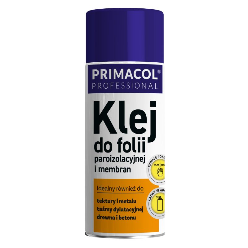 Klej do folii paroizolacyjnej Primacol spray 400 ml