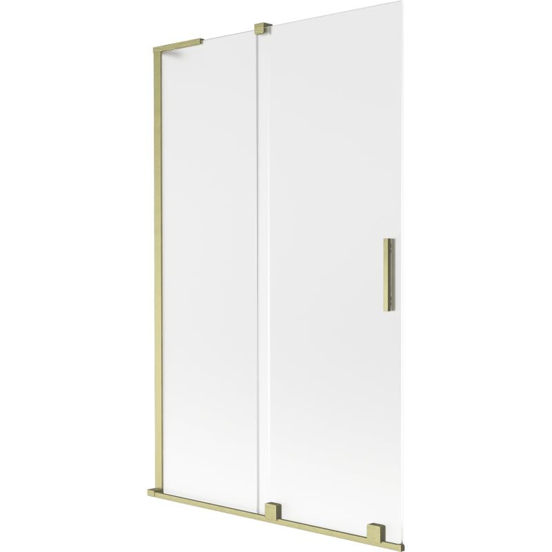 Parawan nawannowy rozsuwany Mexen Velar L złoty szron 110x150 cm 1 szt.