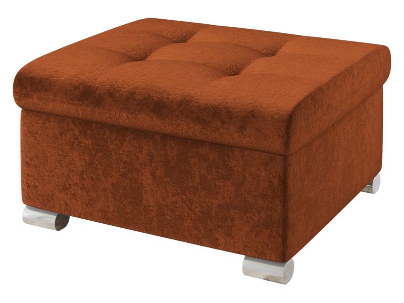 Pufa MIRJAN 24 Niko Mała pomarańczowy szenilowy 1 szt.