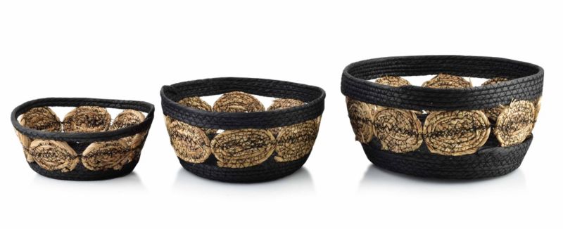 Kosz MONDEX BALI 30 x 30 x 15 cm brązowy 1 szt.