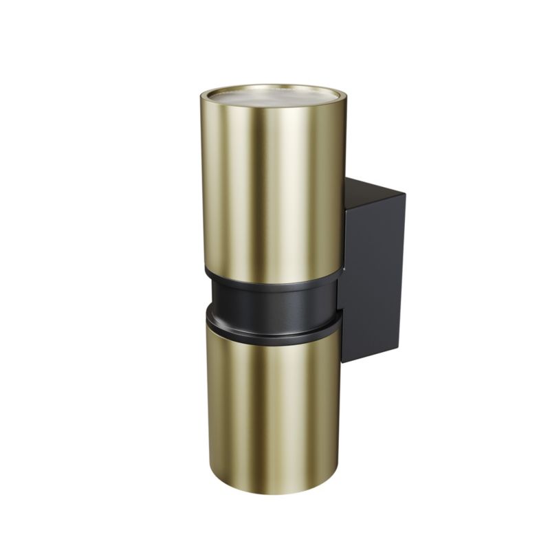 Kinkiet ścienny zewnętrzny Maytoni Bowery mosiężny 2 x GU10 x 50W IP54 wym: 18 x 6,4 x 9,5 cm - 1 szt.