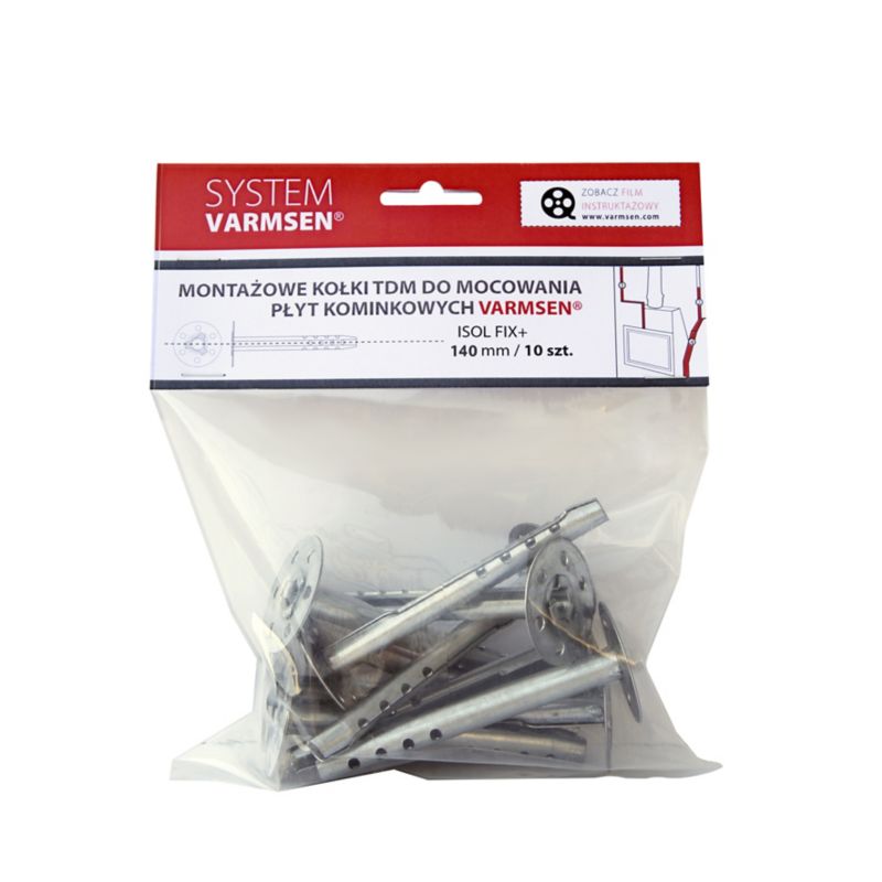 Kołki Varmsen TDM 140 mm 10 szt.