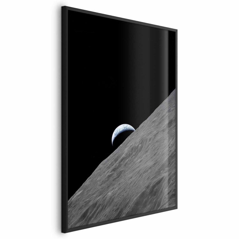 Plakat Artgeist Samotna planeta 40x60 cm z ramą czarną 1 szt