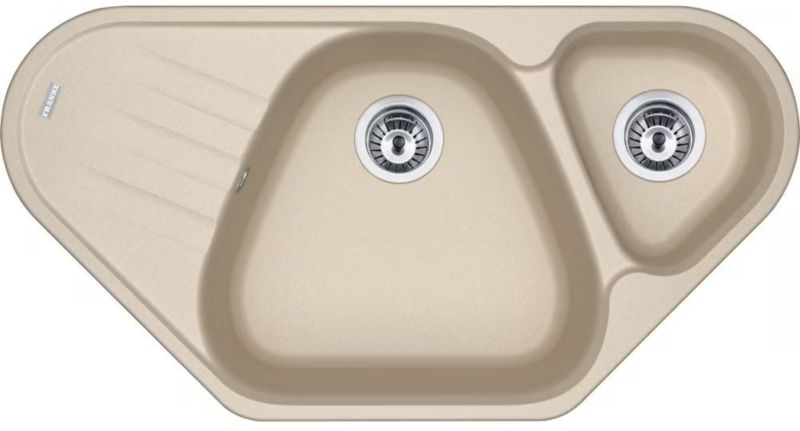 Zlewozmywak Franke Antea 1,5-komorowy 96x50 cm lewy beżowy Fragranite 1 szt.