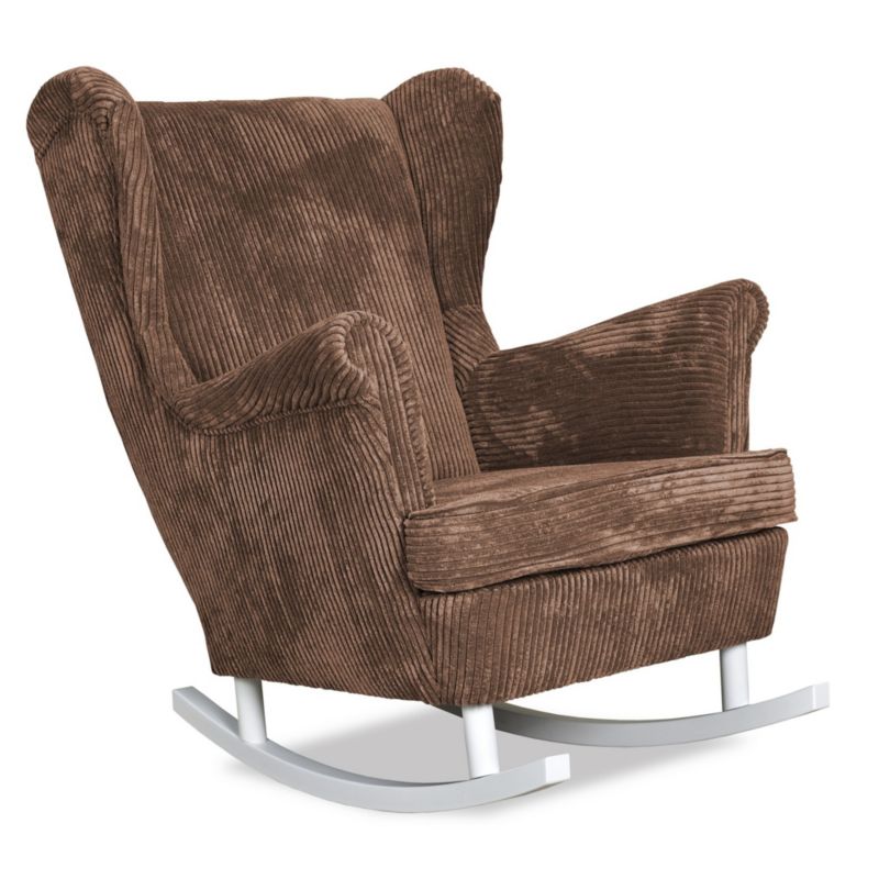 Fotel uszak do salonu bujany Family Meble Bonito brązowy 1szt