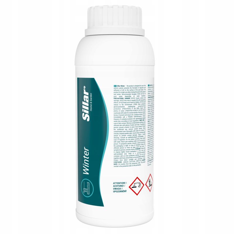 Hibernator do basenu, Sillar, środek zimujący, ochronny, przeciw osadom, w płynie, 1L, 1szt