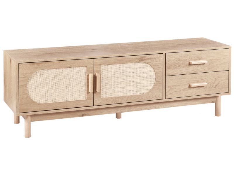 Szafka RTV Costello Jasnobrązowy 1 szt.