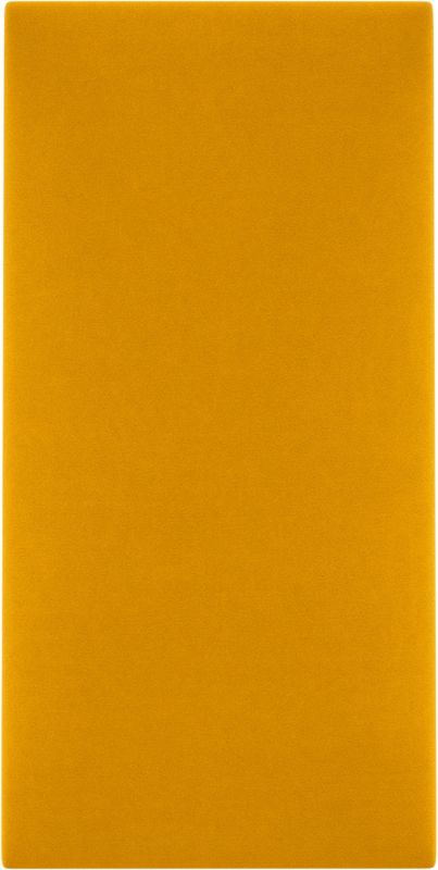 Panel ścienny tapicerowany Stegu Mollis prostokąt 60 x 30 cm żółty