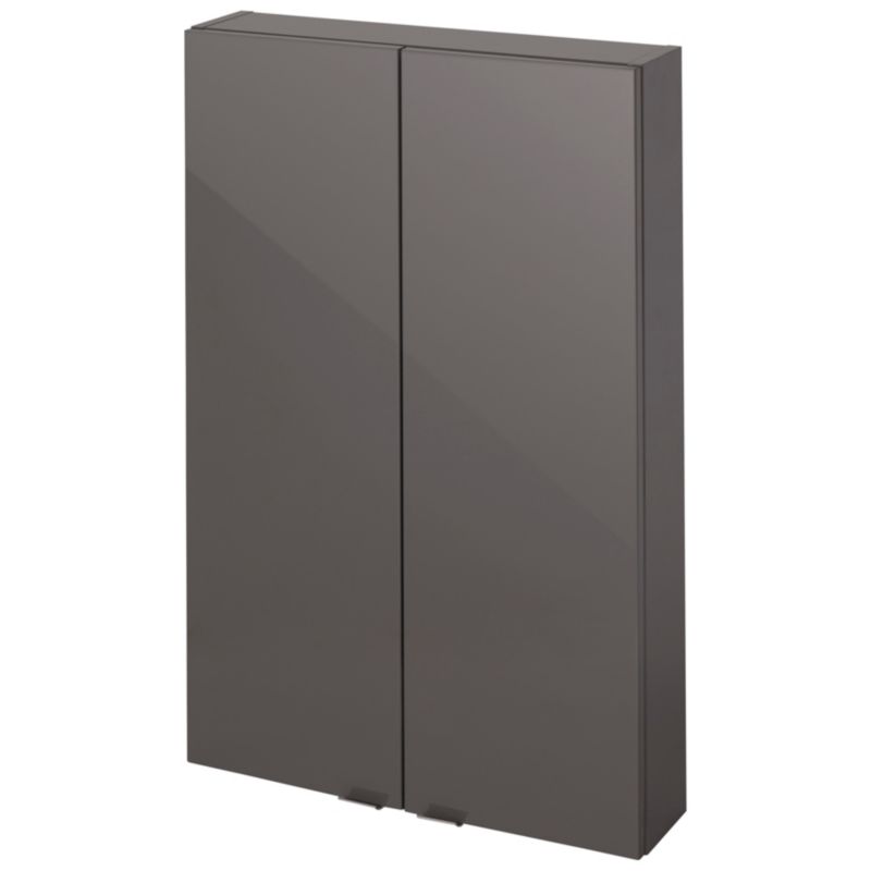 Szafka wisząca GoodHome Imandra 60 x 90 x 15 cm antracyt