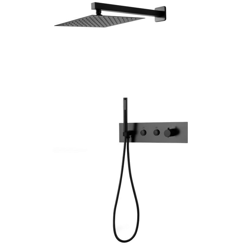 Zestaw prysznicowy Mexen Azul czarny 1 szt.