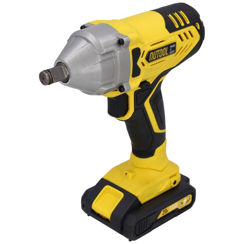 Klucz udarowy NuTool ICW20 akumulatorowy 20V 280 Nm ZESTAW z akumulatorem 2 Ah i ładowarką 1 szt