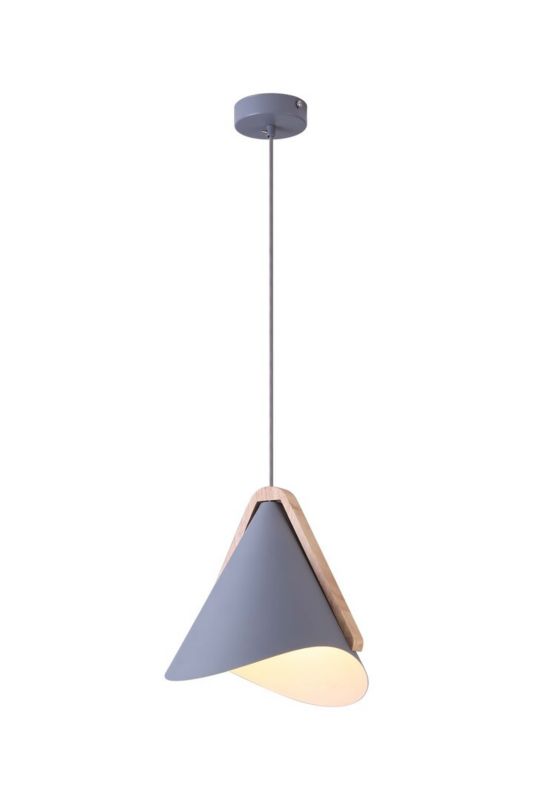 Lampa wisząca Rabalux Neva popielaty wym: 120 x 24,5 x 21 cm 1xE27 x 1 szt.