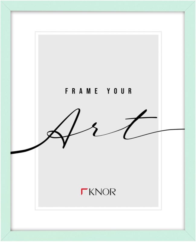 Ramka na zdjęcia Knor Maria 30 x 40 cm miętowa