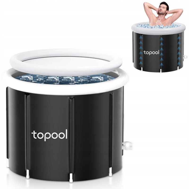 Basen do morsowania Topool 88 x 75 cm, pełny zestaw, 6 warstw materiału, 1 szt.