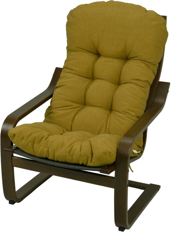 Poduszka na fotel drewniany Ikea Poang AMPO miodowy melanż 1 szt.