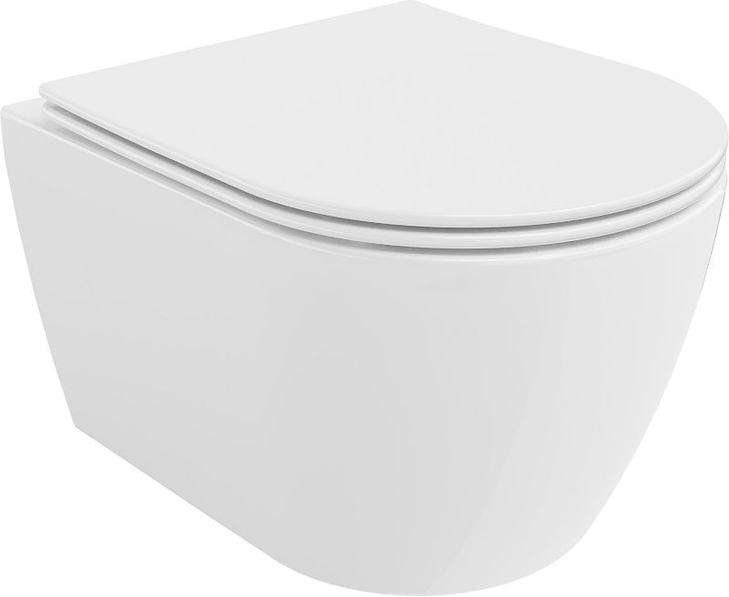 Miska wc wisząca Mexen Carmen biały 49x36,5x34 cm 1 szt.