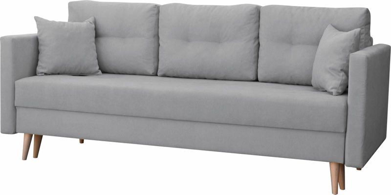 Sofa rozkładana do salonu Bonni Lahti Szara 1 szt.