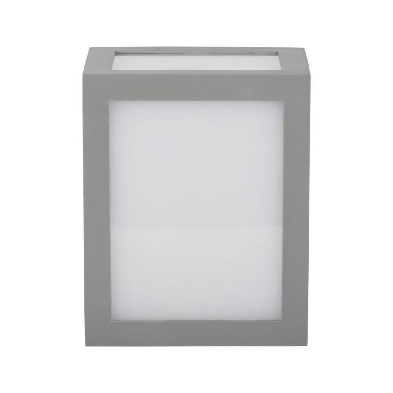 Kinkiet ścienny zewnętrzny V-TAC szary LED 12W 4000K 1250lm IP65 wym: 16 x 13 x 10,8 cm tworzywo sztuczne - 1 szt.